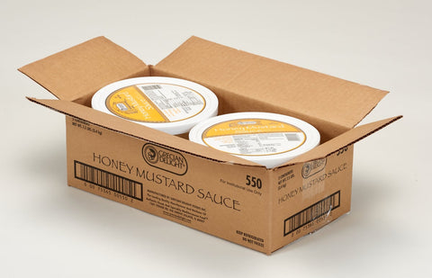 Grecian Delight Honey Mustard Sauce, 0.5 Gallon -- 2 per case.