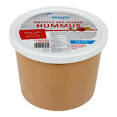 Grecian Delight Roasted Red Pepper Hummus, 4 Pound -- 2 per case