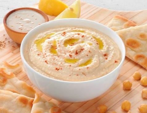 Grecian Delight Roasted Red Pepper Hummus, 4 Pound -- 2 per case