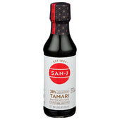 San J Sauce Tamari Lite Soy - 10 ounce -- 6 per case.