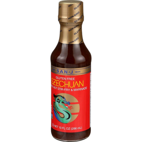 San J Szechuan Sauce, 10 Ounce -- 6 per case