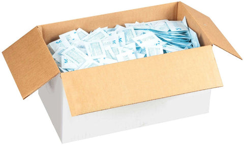 Domino Artificial Blue Sugar Packets, 1 Gram -- 2000 per case.