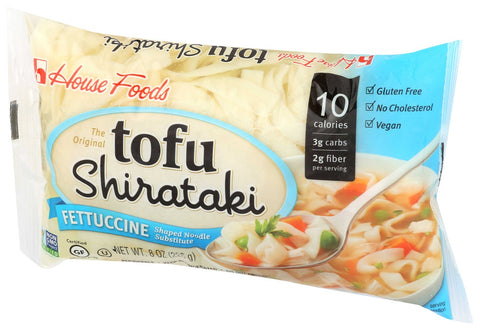 House Foods Fettuccine Shape Tofu Shirataki, 8 Ounce -- 12 per case.