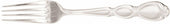 Walco Stainless Dramatique Dinner Fork -- 12 per case