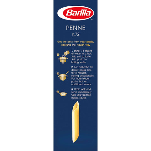 Barilla Penne Rigati Pasta, 16 Ounce -- 12 per case.