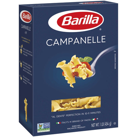 Barilla Campanelle Pasta, 16 Ounce -- 12 per case.