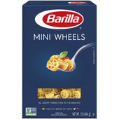 Barilla Mini Wheel Pasta, 16 Ounce -- 12 per case.