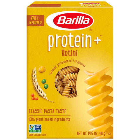 Barilla Plus Rotini Pasta, 14.5 Ounce -- 12 per case.