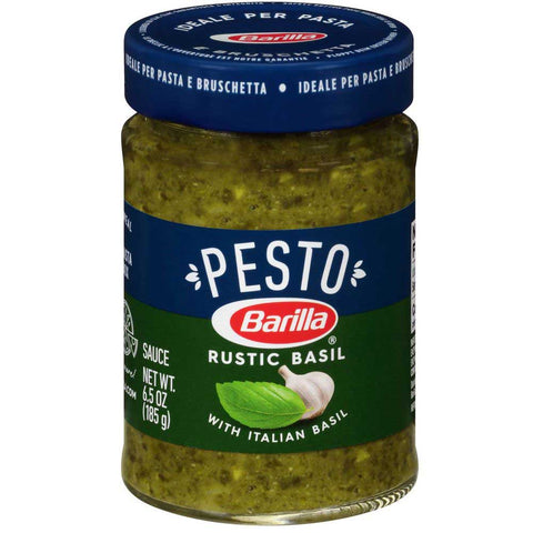 Barilla Rustic Basil Pesto Sauce, 6.5 Ounce -- 8 per case
