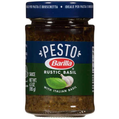 Barilla Rustic Basil Pesto Sauce, 6.5 Ounce -- 8 per case
