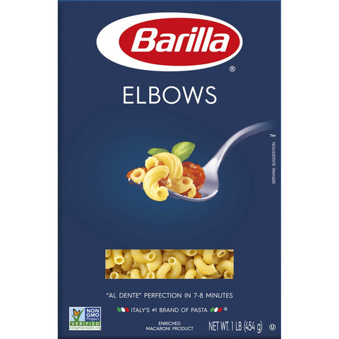 Barilla Elbows Pasta,16 Ounce -- 16 Case