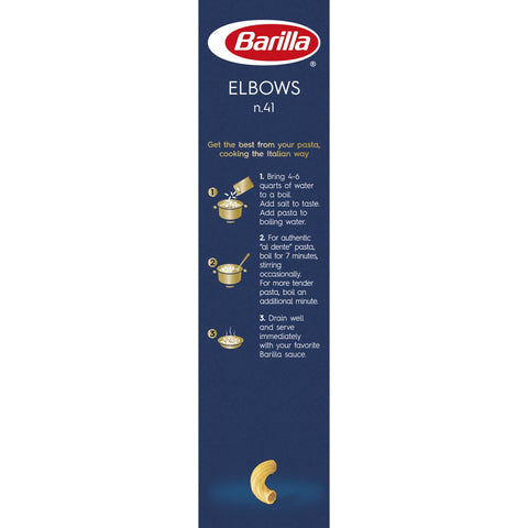 Barilla Elbows Pasta,16 Ounce -- 16 Case