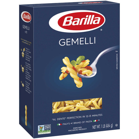Barilla Gemelli Pasta, 16 Ounce -- 16 Case