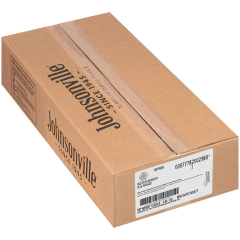 Johnsonville 4:1 Mild Italian Sausage Links, 4 ounce -- 40 per case.