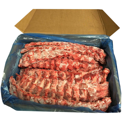Johnsonville Uncooked Pork Back Rib, 30 Pound Box.