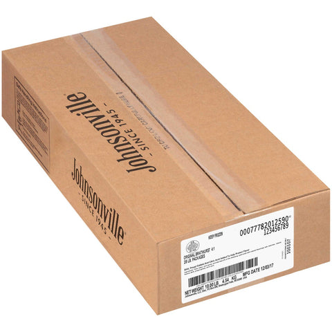 Johnsonville Original Bratwurst, 5 Pound -- 2 per case.
