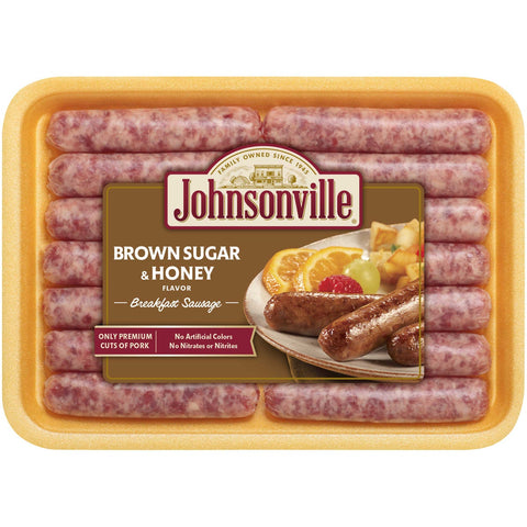 Johnsonville Brown Sugar and Honey Breakfast Sausage Links, 12 Ounce -- 12 per case.