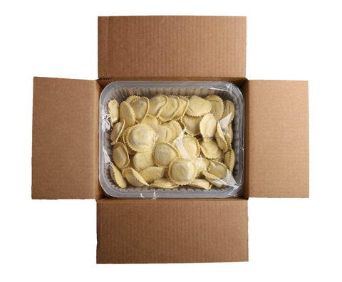 Louisa Portabello Mushroom and Cheese Large Round Ravioli, 3 Pound -- 2 per case