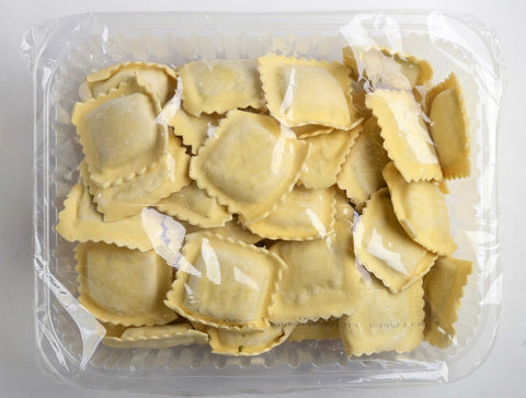 Louisa Large Square Porcini Mushroom Ravioli, 3 Pound -- 2 per case