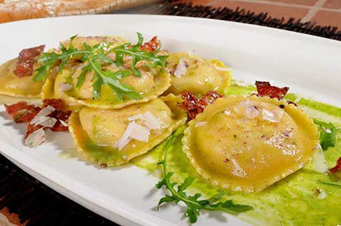 Louisa Classic Large Round 4 Cheese Ravioli, 5 Pound -- 2 per case