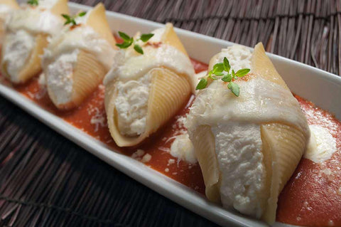 Louisa Jumbo Cheese Stuffed Shells, 12.4 Pound