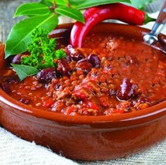 Blount Base Chili with no Meat, 16 Pound.