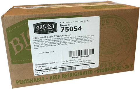 Blount Southwest Style Corn Chowder, 4 Pound -- 4 per case