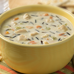 Blount Seafood Creamy Chicken and Wild Rice Soup, 4 Pound -- 4 per case.