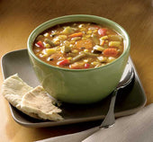 Blount Fine Foods Fire Roasted Vegetable Soup - 4 lb. package, 4 per case