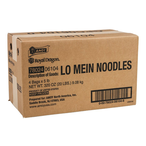 Amoy Lo Mein Noodles, 5 Pound -- 4 per case.