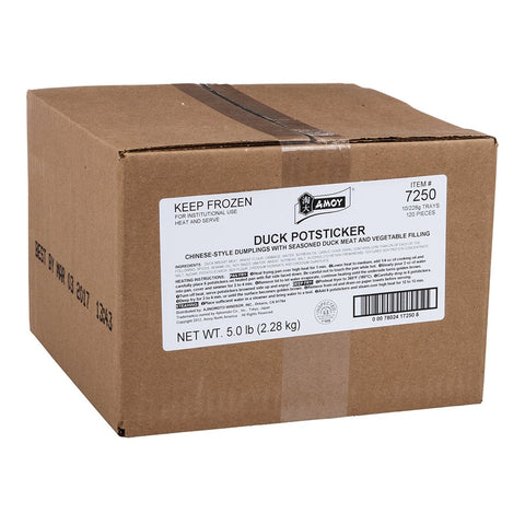 Amoy Peking Duck Potsticker, 0.67 Ounce -- 120 per case.