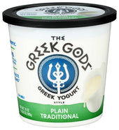 Greek Gods Plain Greek Yogurt, 24 Ounce -- 6 per case.