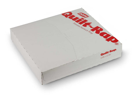Dixie Quilt Rap White Insulated Sandwich Wrap, 12 x 12 inch -- 2500 per case.