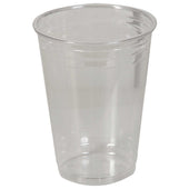 Dixie 10 Ounce Clear Tall PETE Plastic Cup -- 1000 per case.