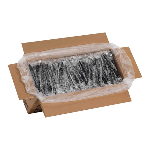 Dixie Black Heavyweight Polypropylene Wrapped Knives -- 1000 per case.