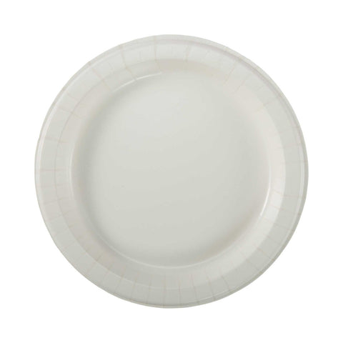 Dixie Ultra 10.125 inch Heavy Weight Paper Plate White -- 500 per case.