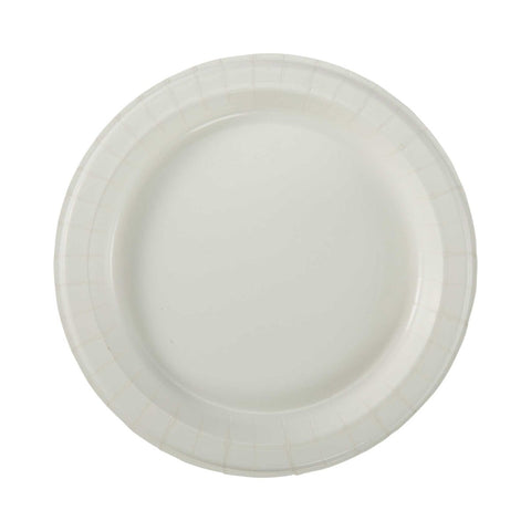 Dixie Ultra 8.5 inch Heavy Weight Paper Plate White -- 500 per case.