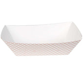 Kant Leek 10 Pound Red Plaid Food Tray, 11.0 inch x 8.03 inch x 2.94 inch -- 250 per case.