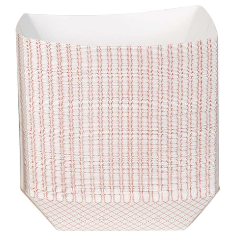 Kant Leek 10 Pound Red Plaid Food Tray, 11.0 inch x 8.03 inch x 2.94 inch -- 250 per case.