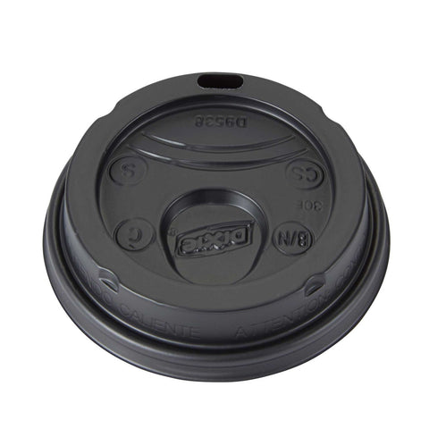 Dixie Lid, Dome, fits 8 Ounce Insulated Paper Hot Cup Black -- 1000 per case.