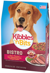 Kibbles N Bits Bistro Beef Dog Food, 3.5 Pound -- 4 per case.