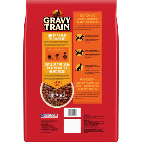 Gravy Train Classic Beef, 14 Pound.