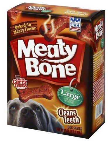 Meaty Bone Large Dog Biscuits, 64 Ounce -- 4 per case.