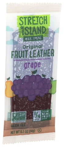 Stretch Island Harvest Grape Fruit Leather, 0.5 Ounce -- 30 per case.