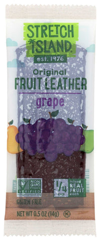 Stretch Island Harvest Grape Fruit Leather, 0.5 Ounce -- 30 per case.
