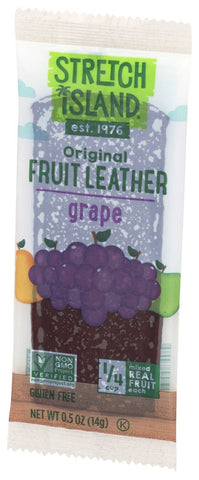 Stretch Island Harvest Grape Fruit Leather, 0.5 Ounce -- 30 per case.