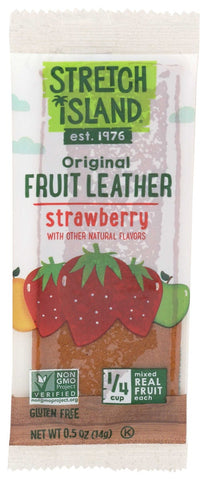 Stretch Island Summer Strawberry Fruit Leather, 0.5 Ounce -- 30 per case.
