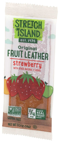 Stretch Island Summer Strawberry Fruit Leather, 0.5 Ounce -- 30 per case.
