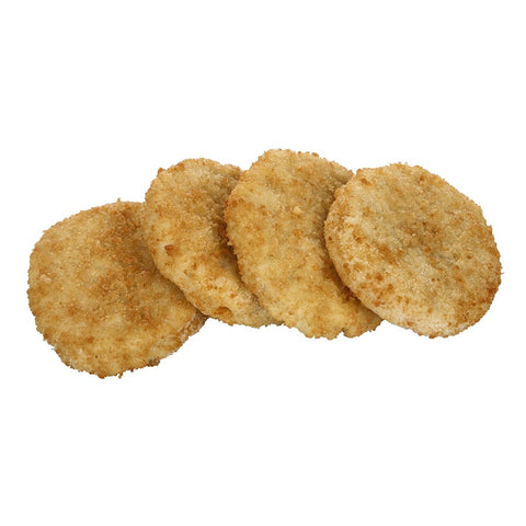 Breaded Fish Cake, 2 Ounce of 78-81 Pieces, 10 Pound.