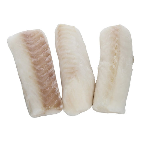 Skinless and Boneless Unbreaded Loin Cod, 4 Ounce of 36-46 Pieces, 10 Pound.